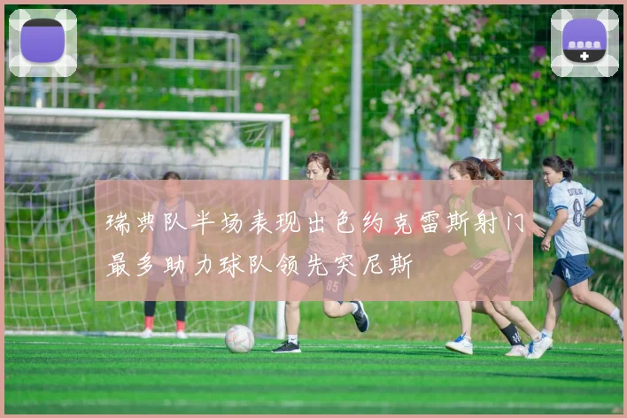 瑞典队半场表现出色约克雷斯射门最多助力球队领先突尼斯